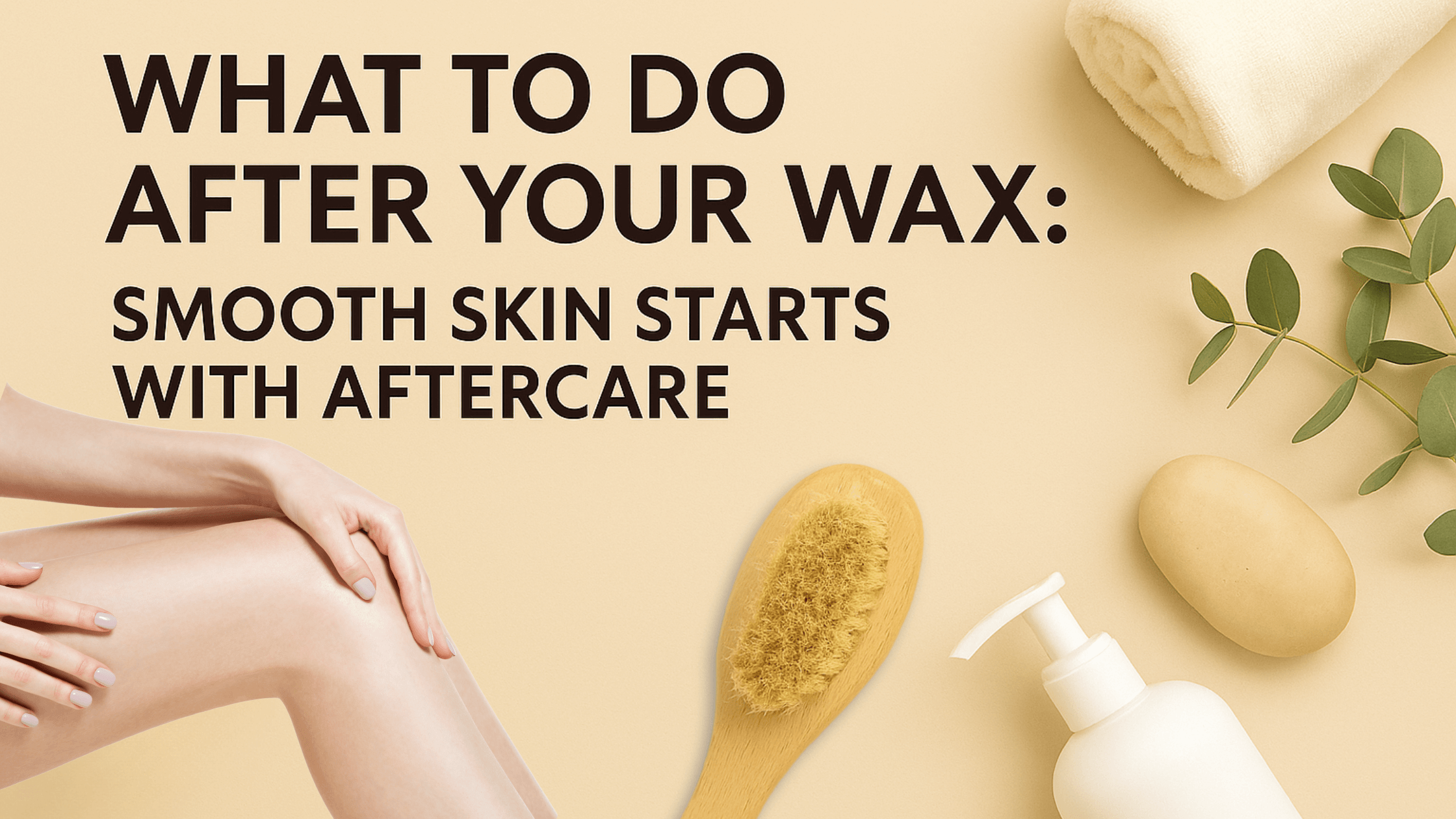 ✨ What to Do After Your Wax: Smooth Skin Starts With Aftercare