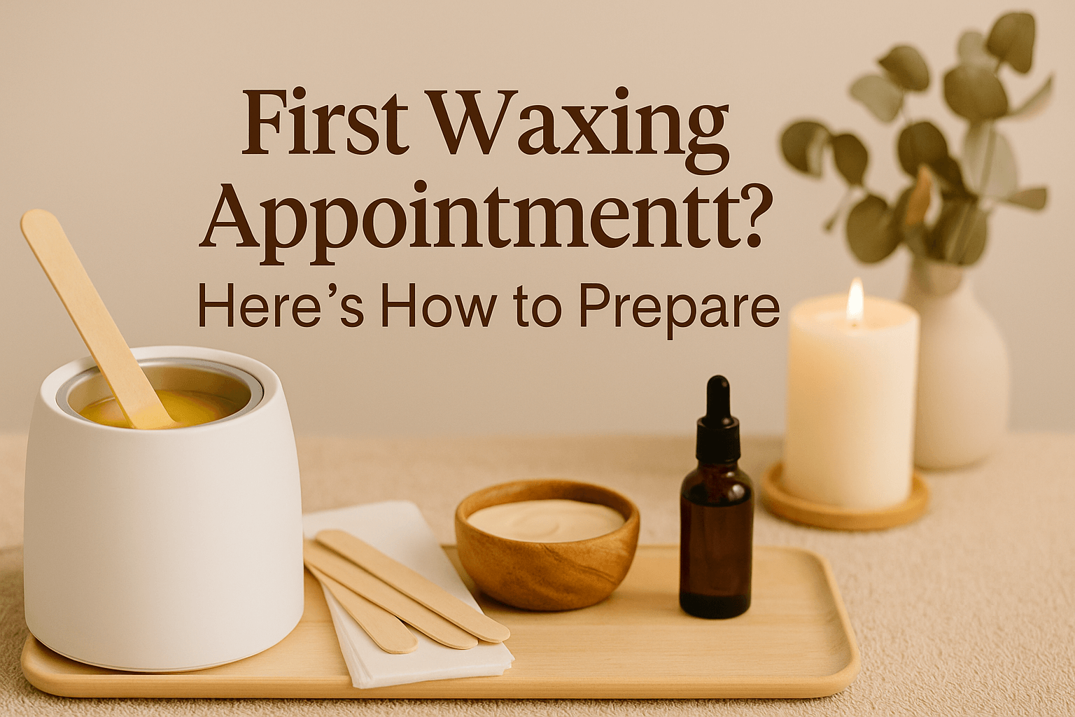 ✨ How to Prepare for Your First Waxing Appointment