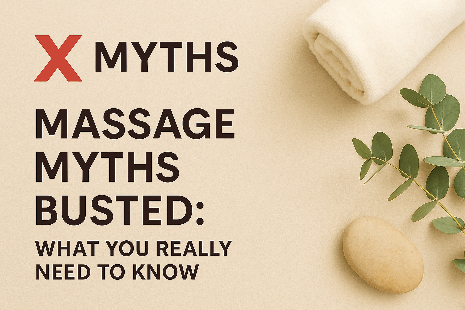 💆‍♀️ Massage Myths Busted: What You Really Need to Know