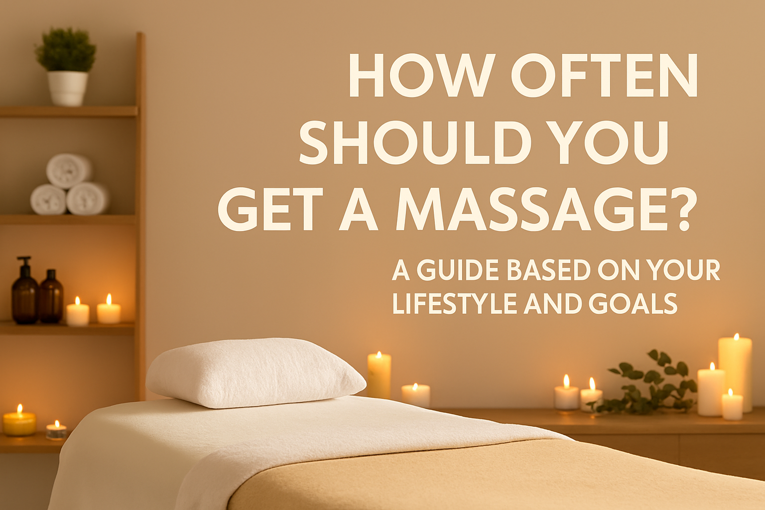 💆‍♀️ How Often Should You Get a Massage? A Guide Based on Your Life & Goals