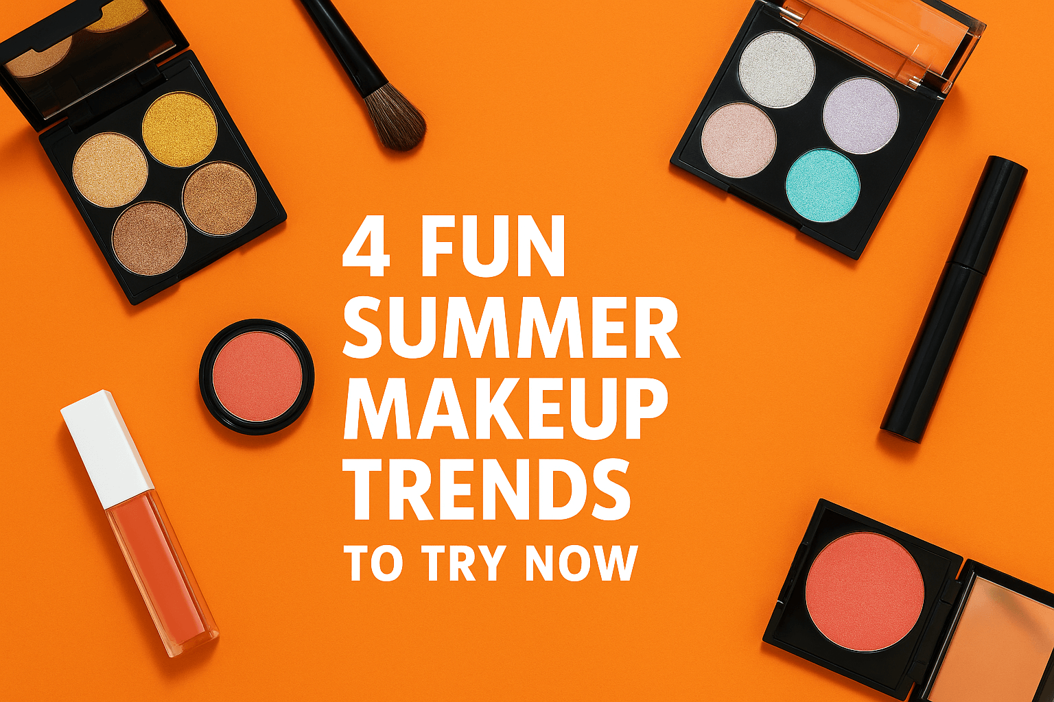 ☀️ 4 Fun Summer Makeup Trends to Try Now