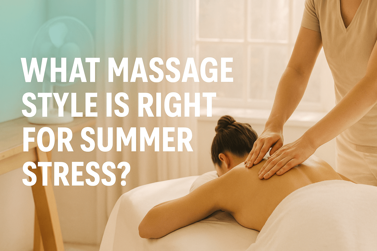 🌞 What Massage Style Is Right for Summer Stress?